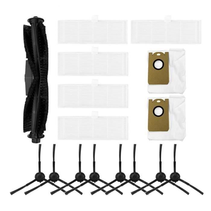 25 PièCes pour Proscenic M7 PRO-Kyvol Cybovac S31 -Uoni V980 PLUS- Honiture Q6 Brosse pour