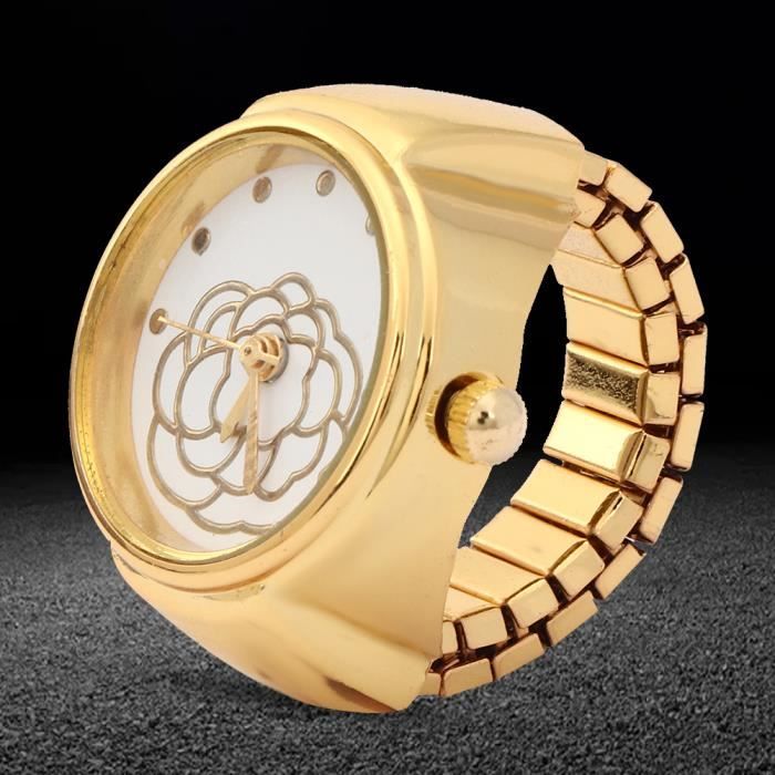 Montre Bague Bozhi Luxe - Cadran Vert, Boîtier Cuivre, Mouvement SL68, Neuve Sans étiquette