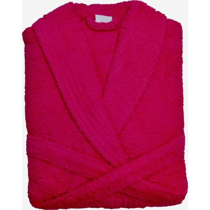 peignoir rose fushia