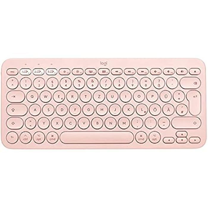 Logitech Clavier Bluetooth appareils K380 Clavier sans fil Bluetooth 3.0 QWERTZ Allemand - vue 2
