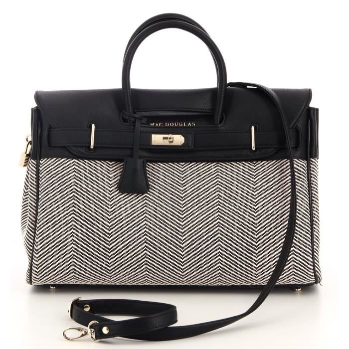 Sac mac douglas hotsell toile et cuir