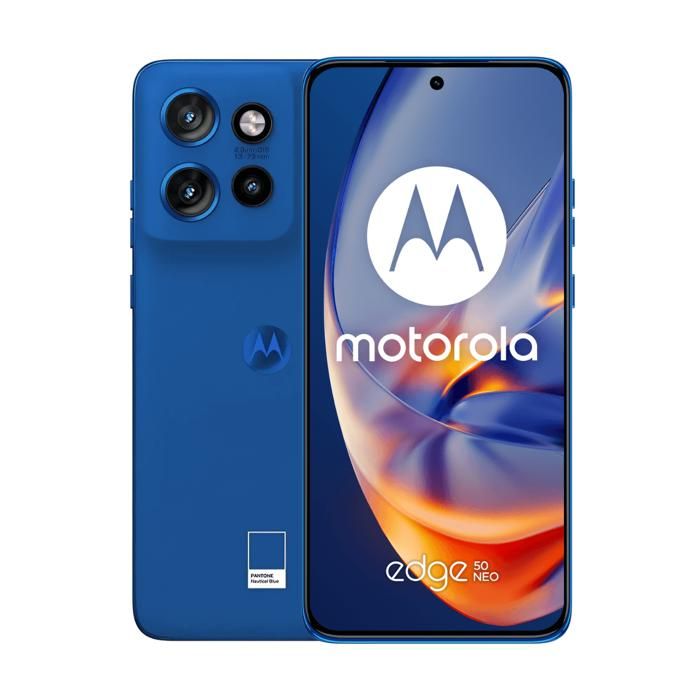 Motorola Edge 50 Neo 5G 8 Go/256 Go Bleu (Nautical Blue) Double SIM