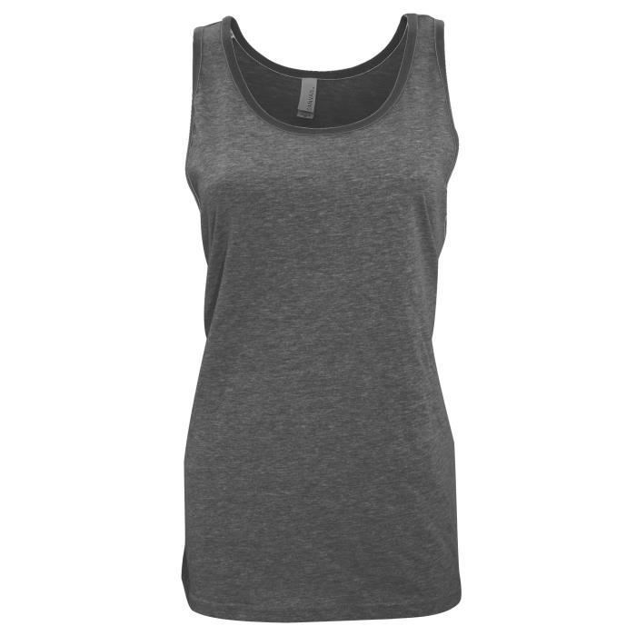 Debardeur femme gris clearance