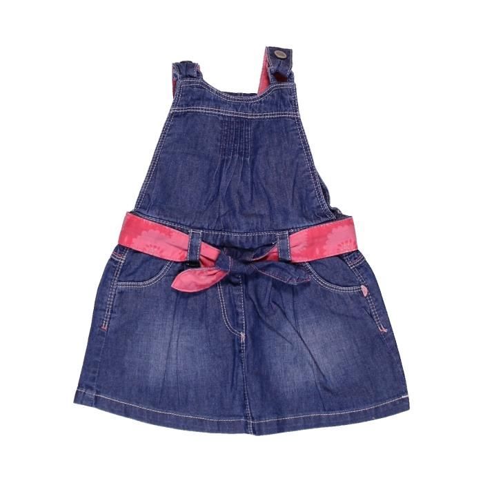 Robe Bebe Fille Okaidi 12 Mois Bleu Ete Vetement Bebe 100 Bleu Cdiscount Pret A Porter