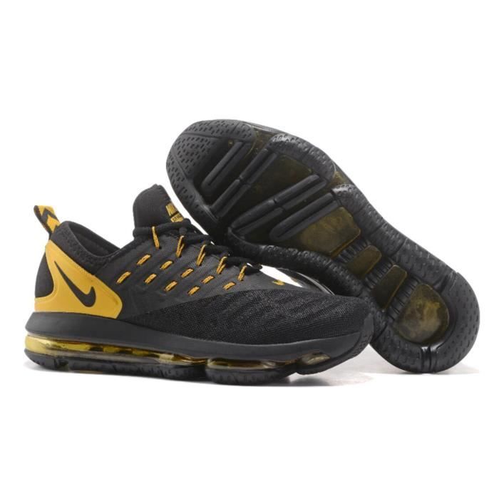 NIKE Airmax Homme Running Chaussures Or Noir TU - Cdiscount Chaussures