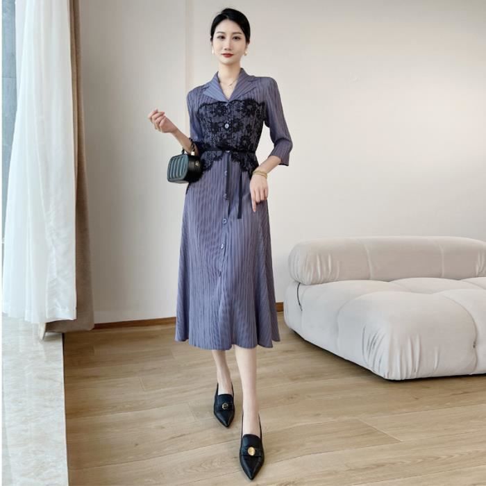 Robe plissée tendance shop