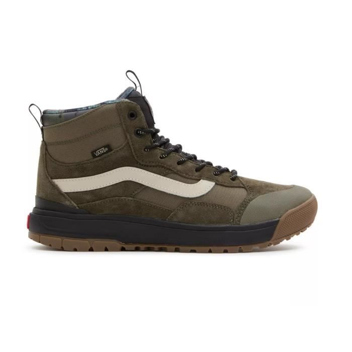 Vans Chaussures VANS Ultrarange Exo Hi Olive - Homme/Adulte - Lacets - Plat - Textile