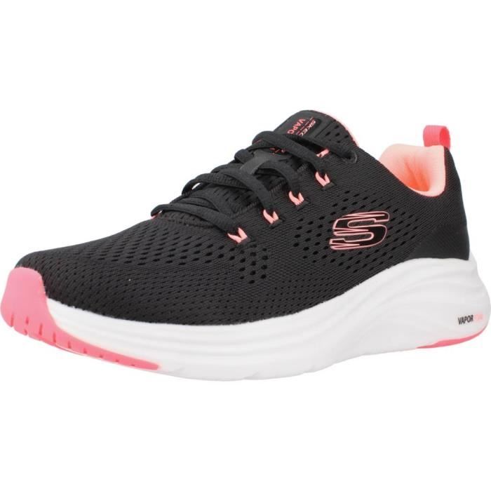 Skechers Baskets SKECHERS VAPOR FOAM Noir - Lacets - Adulte - Plat
