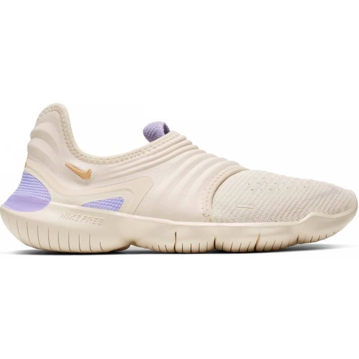 Nike free run flyknit femme blanche top