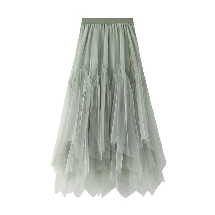 Jupe Tutu Adulte Femme - Tulle Multicouche Élastique - Pour Danse, Fête, Halloween, Marathon - Multiple Couleurs