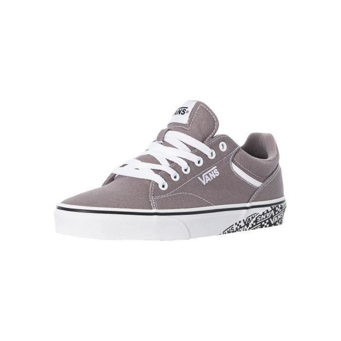 Vans Baskets en toile Seldan - VANS - Gris - Homme - Textile - Plat - Adulte - Lacets