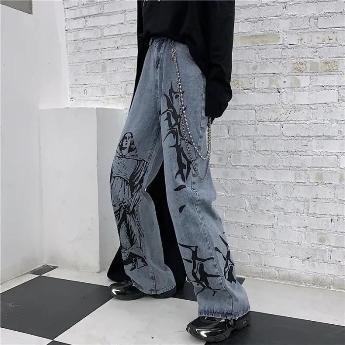 Pantalon hotsell délavé femme
