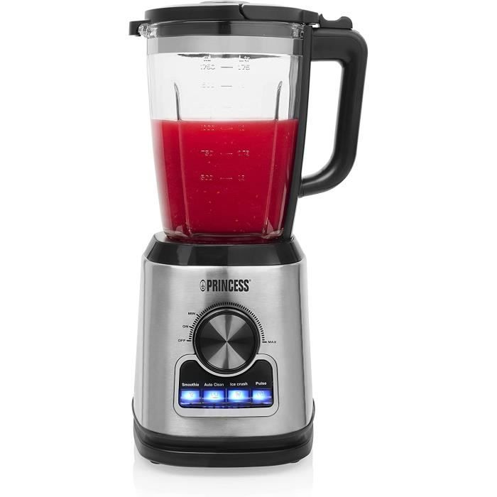 Princess Blender 212094 1 400 W 1,75 L Fonction smoothie, pulse