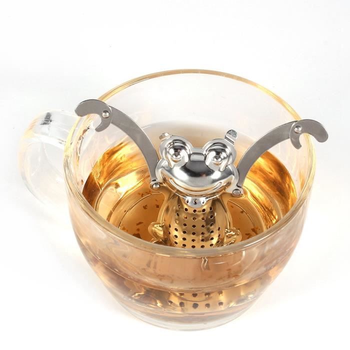 Infuseur à Thé En Forme De Singe En Acier Inoxydable 304 - Boule à Thé Filtre Pour Thé En Vrac - Cadeau Mignon Et Pratique - 13