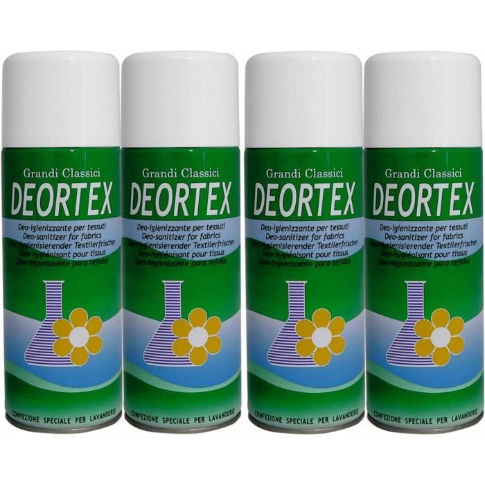 Deortex Désodorisant Spray Tissus Parfum Environnement Déodorant