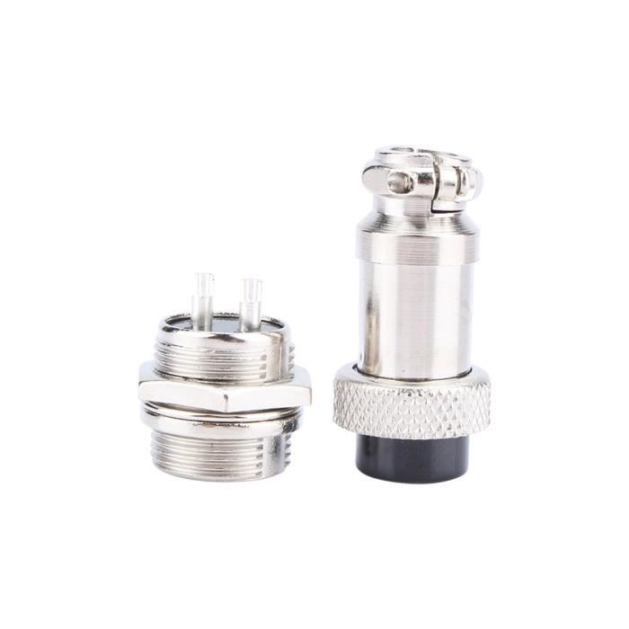 Connecteur Aviation GX16 3PIN - Prise Mâle Femelle Pour Aéronautique Et Électronique