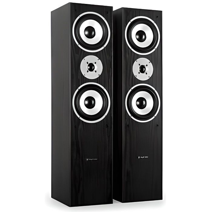 Enceintes colonne Hifi SKYTRONIC SHFT60B - 500W - 3 voies