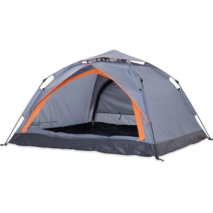 Tente De Camping Cflity 3 Personnes Pop-up - Imperméable 3 Couches, Léger Et Automatique | Avec Porche Extensible