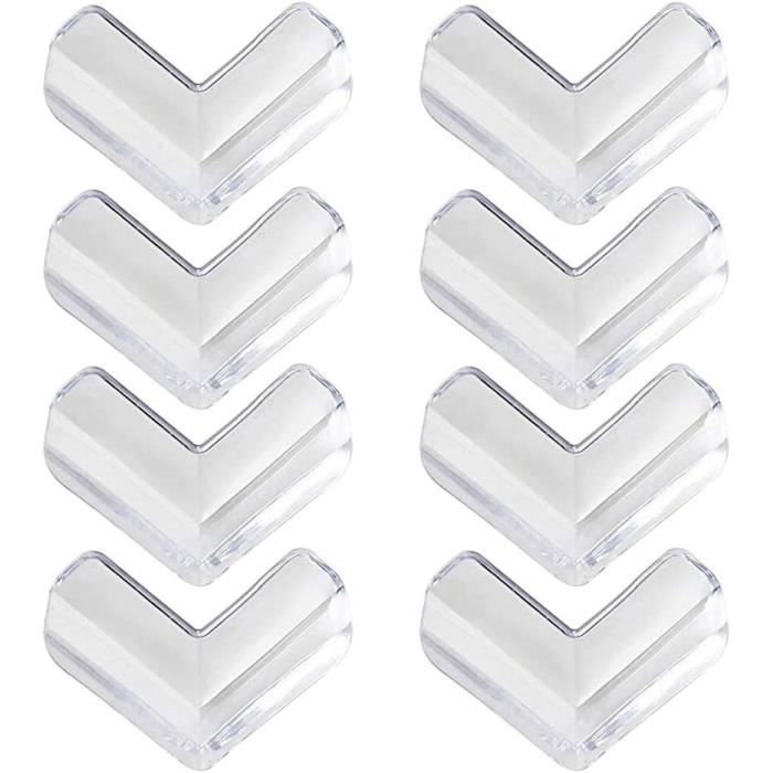 E-PROUSE Protection Coin De Table Bébé Protecteurs D'angles 20pcs