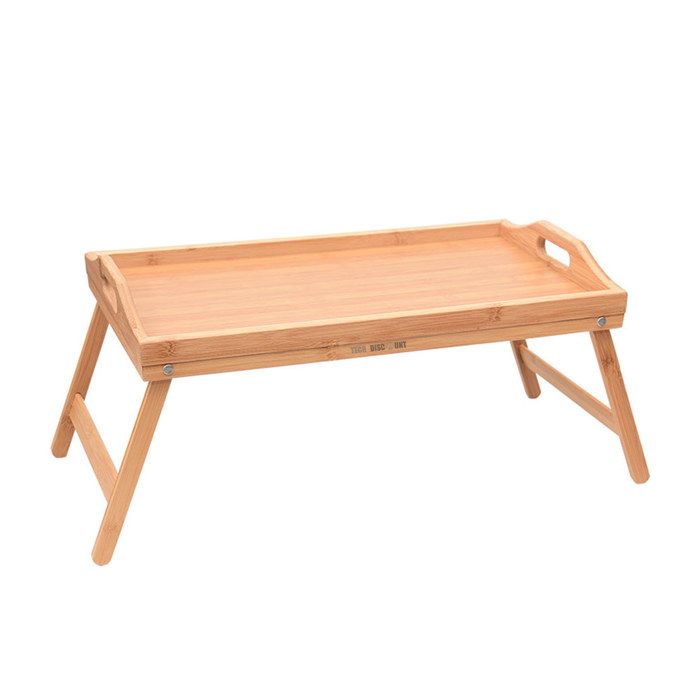 HUOLE. Plateau De Lit Pliable, Table Portable Pour Ordinateur, Matériau