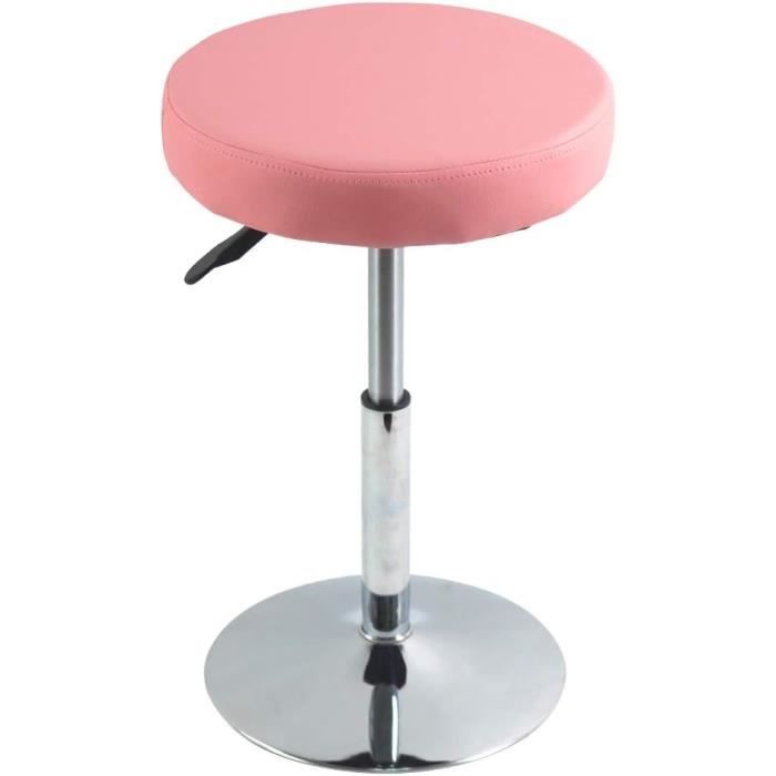 Tabouret Rond Tabouret De Barbier Rond En Cuir Pu Tabouret De Salle De Consultation ...