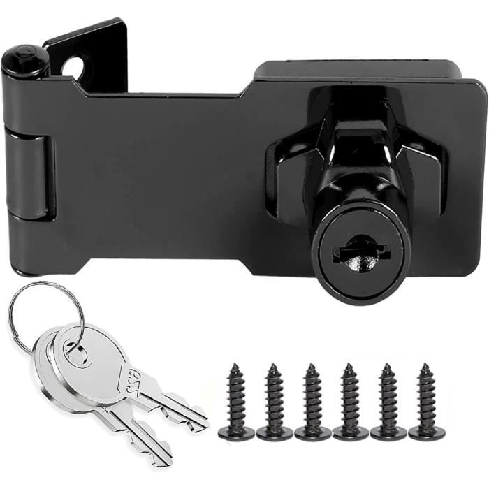 Verrou À Moraillon Avec Clés, Verrou D'Abri De Jardin, De Porte, De