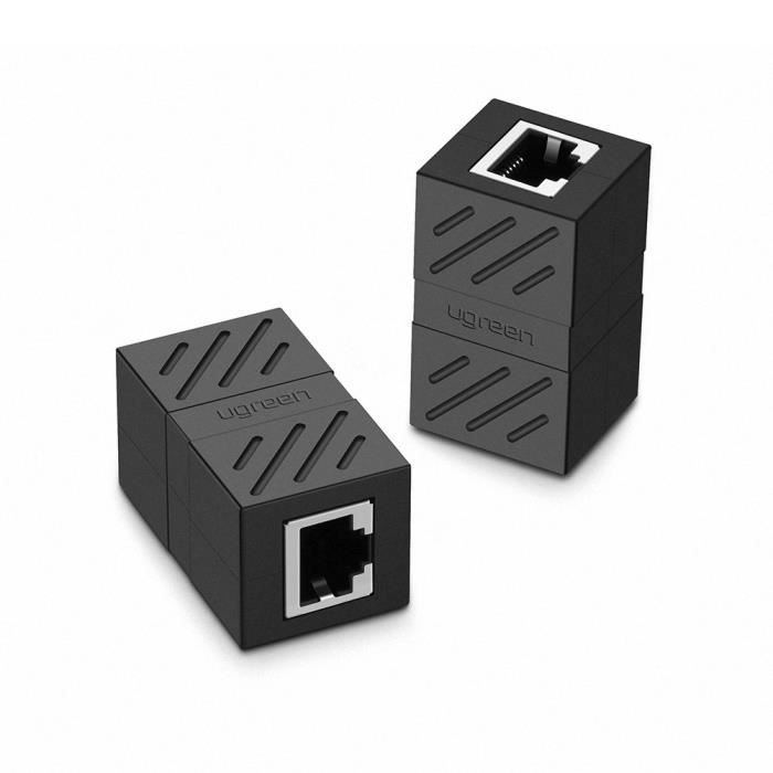 RJ45 Coupleur 8P8C Connecteur Réseau Femelle à Femelle Câble Adaptateur