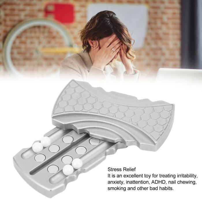 VINGVO jouet de curseur de rotation de TDAH Doigt Gyroscope Anxiété Soulagement Du Stress Jouet VINGVO jouet de curseur de rotation de TDAH Doigt Gyroscope Anxiété Soulagement Du Stress Jouet