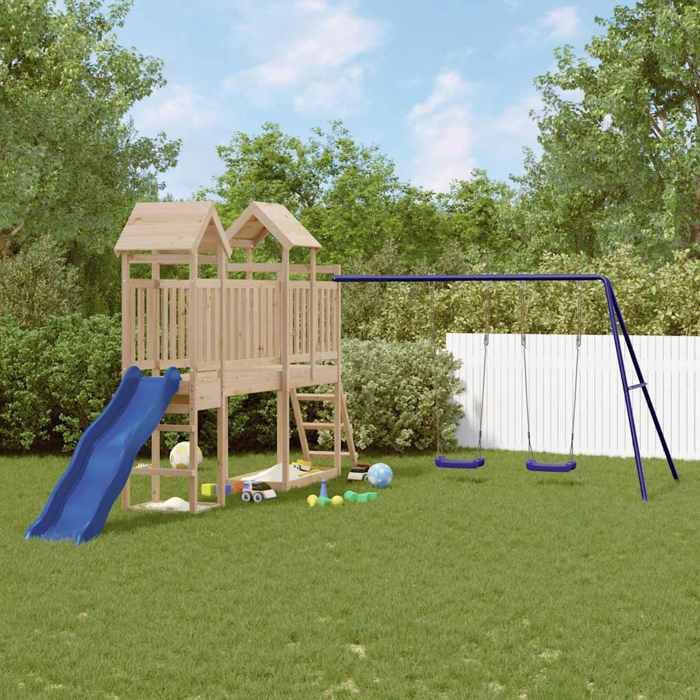 VidaXL Aire de jeux d ext rieur bois de pin massif 3155885