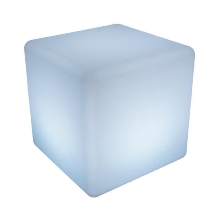 cube lumineux rgb sans fil +télécommande
