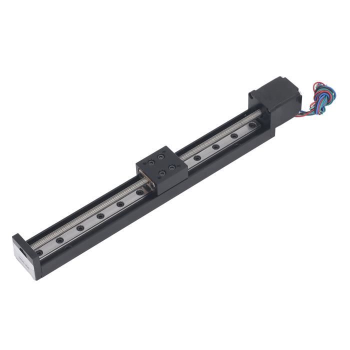 Mini Actionneur Rail Linéaire 50mm - Moteur Pas à Pas 28 - Pour CNC, Impression 3D & Positionnement