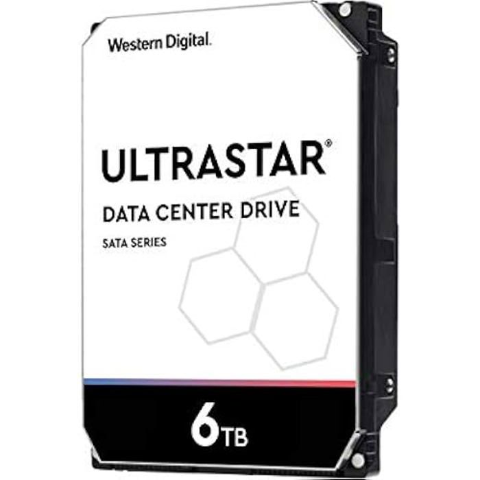 HGST 6 to 0B36039 DC Ultrastar DC HC310 Disque Dur d'entreprise 3.5 " SATA 3.0 6Gb/ 7200 TRMin 256 Mo de mémoire Cache - vue 2