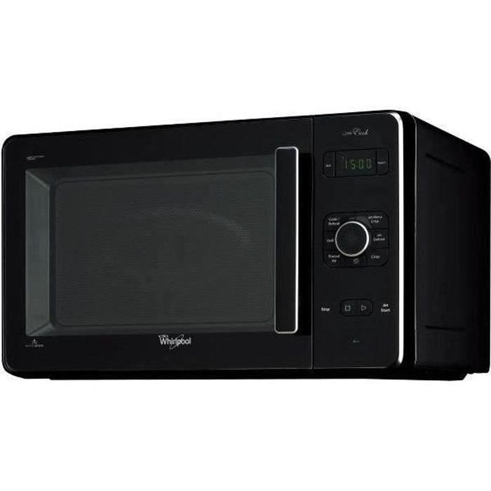 WHIRLPOOL JC218NB-Micro ondes combiné noir-30 L-1000 W-Grill 1000 W-Chaleur pulsée 1300 W-Pose libre