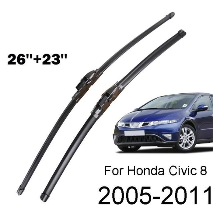 Balais D'essuie-glace Plat Avant 530+450mm Pour Honda Civic V VI VII - Neuf - 2 Ans Garantie