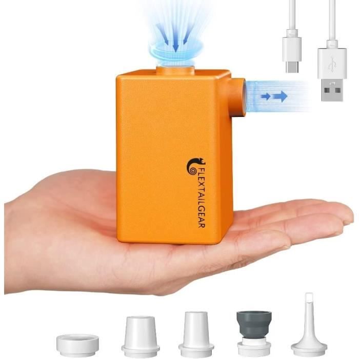 Pompe à Air électrique Portable Airback Tiny - Compacte Avec Indicateur LED, Noir