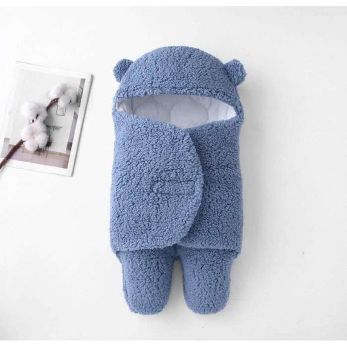 Nid D'Ange Bébé Anti-Coup De Pied 0-18 Mois – Sac De Couchage Doux Beige, Nid Réducteur Lit Parfait Pour Nouveau-né