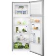 FAURE FTAN24FU0 Réfrigérateur congélateur haut - 205L (164L+41L) - froid statique - L55x H143,4 - silver-1