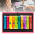 HURRISE Tablette enfant Tablette PC Quad Core CPU Support WiFi 7 pouces Enfants Tablette informatique tablette Bleu Rose-1