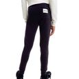 Jogging Fille Calvin Klein Jeans Institutional - Noir - Poches latérales - Imprimé sur l'avant-1