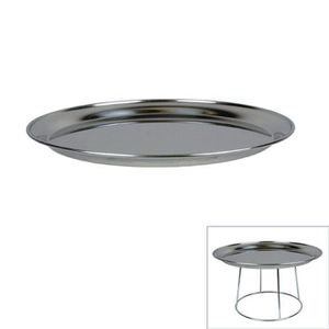 Plateau de fruits de mer en inox 36 cm - Maison