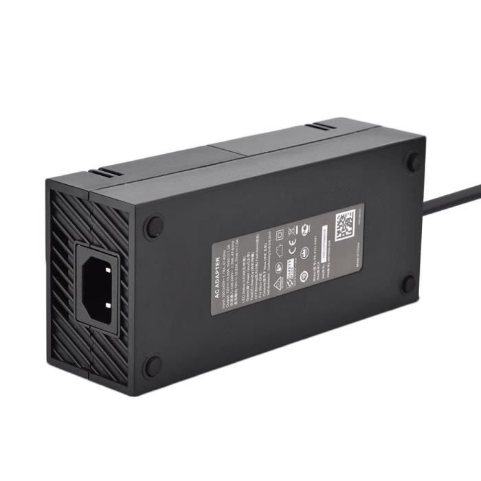 Connectique et chargeur console GENERIQUE Adaptateur secteur de  remplacement pour bloc d'alimentation compatible avec la console xbox  one 100‑240v (prise ue)