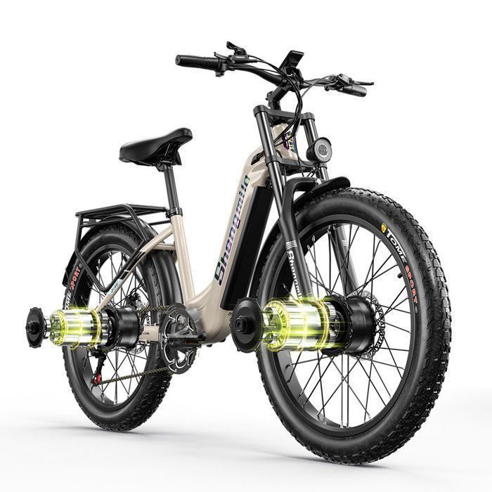 Acheter Vélo électrique Shengmilo MX05, VTT électrique avec 3 modes de  conduite, batterie amovible 48 V 17,5 Ah, frein à disque