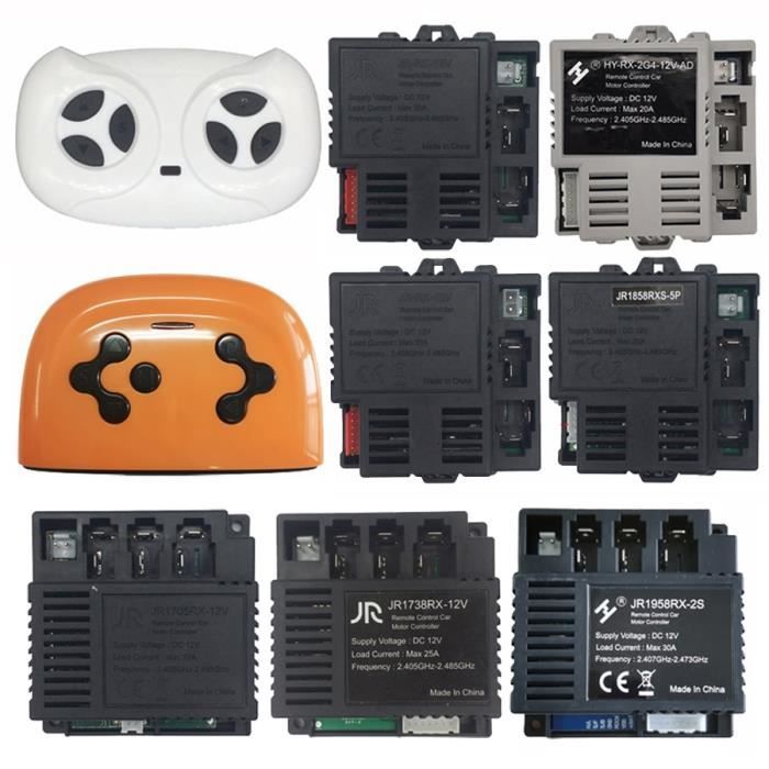 RÉCEPTEUR JR1801RX12V AVEC télécommande pour véhicule électrique pour