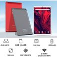 Tablette Android 13, Tablette Tactile 10.6 Pouces 8 Go RAM 64 Go ROM | 1280×800 IPS HD | Certification Google GMS,5MP/5G WiFi/GPS-2
