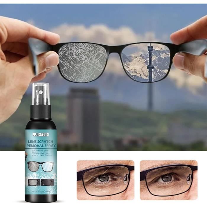Spray Anti-buée Pour Lunettes De Natation, Plongée, Ski - 2 Flacons + Chiffon De Nettoyage - 9