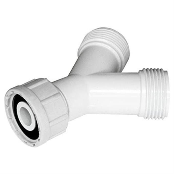 Robinet Double Machine à Laver OHAYORI - Y Distributeur Laiton 3/4" & 1/2"