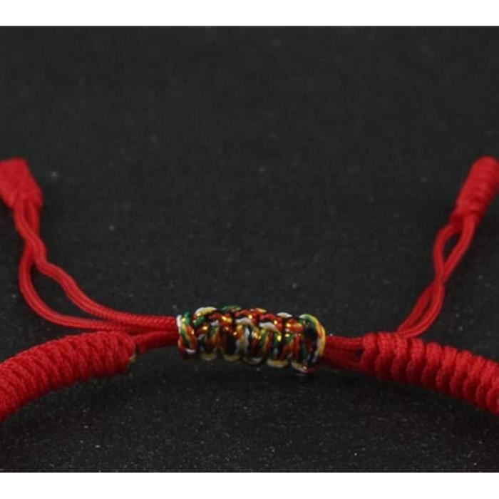 Bracelet Tibétain Multicolore - Porte-Bonheur