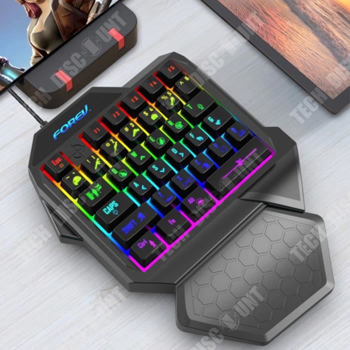 MLP-clavier de jeu Clavier mécanique de jeu filaire USB, étanche