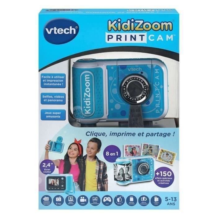 Appareil photo VTECH Kidizoom Duo Rose - Double objectif, 8 en 1, 5 jeux,  antichoc - Pour enfants dès 3 ans - Cdiscount Jeux - Jouets