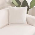 ARAMOX Housse de canapé imperméable Protection universelle lavable en machine de couverture de sofa de fibre de polyester pour le-3
